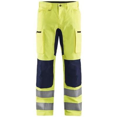 Image de Pantalon de travail artisan avec stretch haute visibilité Blåkläder