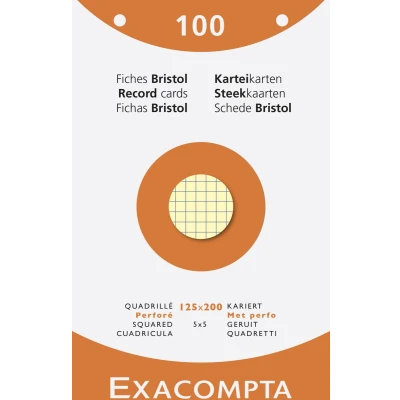 Afbeelding van Exacompta 13653E 12x ETUI 100 F.BRISTOL A