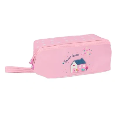 Afbeelding van Schoolpennenzak Glow Lab Sweet home Roze 22 x 10 cm