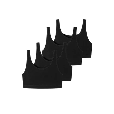 Afbeelding van Schiesser 4PACK Bustier, Dames, Maat: 34, Schwarz