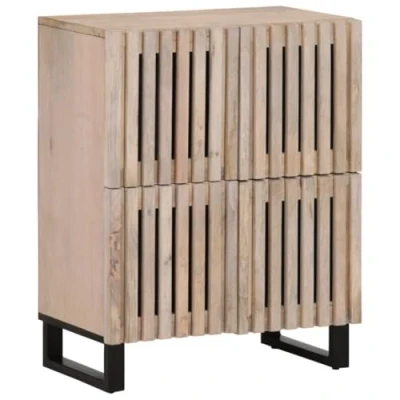 Afbeelding van vidaXL Dressoir 60x34x75 cm massief mangohout