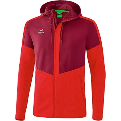 Afbeelding van Erima Squad trainingsjack met capuchon bordeaux/rood 34 / 164