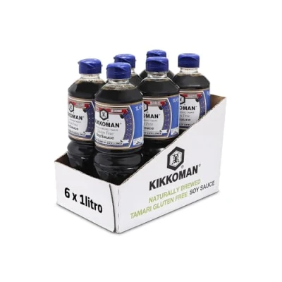 Afbeelding van Kikkoman Sojasaus Glutenvrij Fles 1 liter