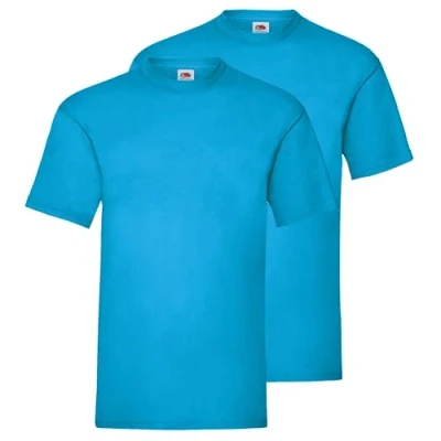Afbeelding van Fruit of the Loom, Wit + Myshirt gymtas