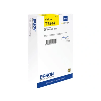 Afbeelding van Epson T7544 Inktcartridge Geel Extra hoge capaciteit