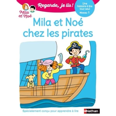 Afbeelding van MILA ET NOE CHEZ LES PIRATES NIV.1