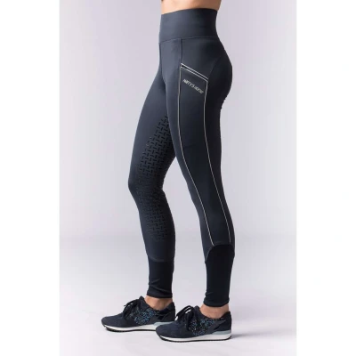Afbeelding van Harrys Horse Equi Tights FG rijlegging donkerblauw maat:40
