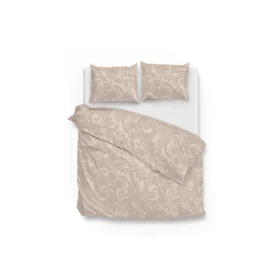 Afbeelding van Zo!Home Paisley di Lino Dekbedovertrek Sandy Beige
