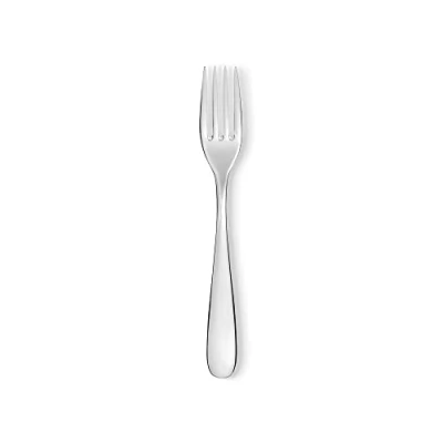 Image de ALESSI 5180/5 NUOVO MILANO FOURCHETTE À DESSERT EN ACIER BRILLANT SET DE 6 PIÈCES