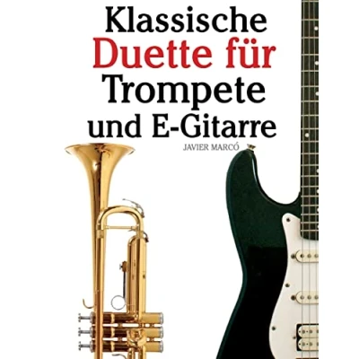 Afbeelding van Klassische Duette Für Trompete Und E gitarre