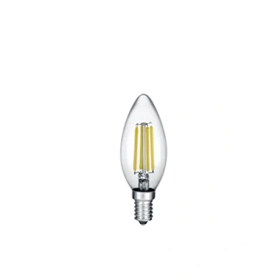 Afbeelding van LED kaars E14 4W filament, 2.700K Switch dimmer