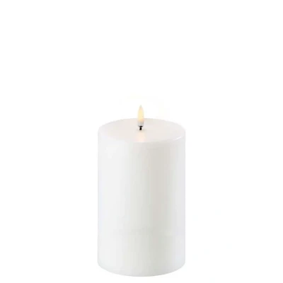 Afbeelding van Uyuni Cilinderkaars Led Nordic White 10,1 X 15 Cm