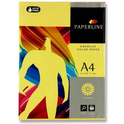Afbeelding van Printpapier Fabrisa Paperline Premium A4 80 g/m² 500 Lakens Geel (5 Stuks)