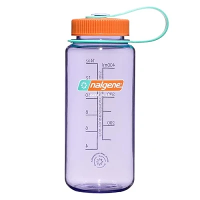 Afbeelding van Nalgene Sustain Wide Mouth 500ml drinkfles Amethyst