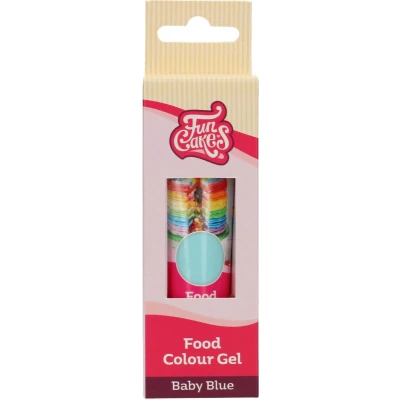 Afbeelding van FunCakes Voedingskleurstof Gel Babyblauw 30g Kleurstof Hoog Geconcentreerd