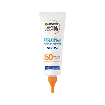 Afbeelding van Garnier Sensitive Advanced Body Serum voor de gevoelige huid, SPF 50+, waterbestendig, met 2 ceramiden, zonnebarnsteen, 125 ml