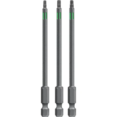 Afbeelding van KWB torsie bitset TT10, TT15 en TT20 Lengte 100 mm Hoge torsieweerstand 123341