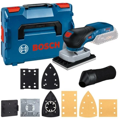 Afbeelding van Bosch Professional GSS 18V 13 Accu Vlakschuurmachine Basic Body + Accessoires in L BOXX 06019L0101