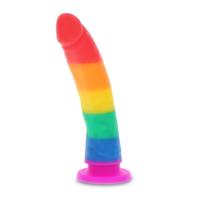 Afbeelding van TOYJOY Unicorn Dancer 7 Inch Regenboog Dildo met Zuignap