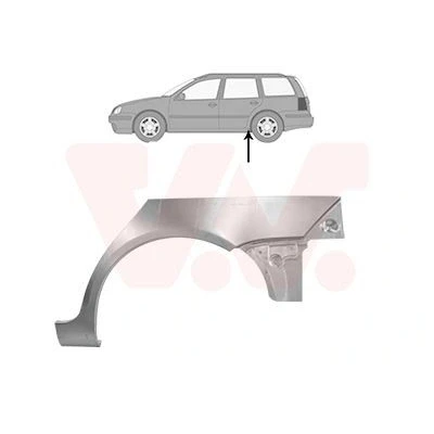 Afbeelding van Van Wezel Spatbord 5898147