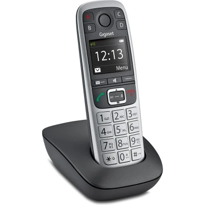 Afbeelding van Gigaset E560 Seniorentelefoon met grote knoppen en 4 extra SOS noodknoppen perfecte geluidskwaliteit Grijs