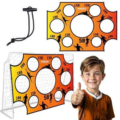 Afbeelding van Doelnet voor schietoefeningen voetbaldoel Neo Sport 215 x 150 cm