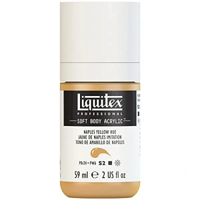 Afbeelding van Liquitex Professional Soft Body Acrylfles, Napelgeel, 59 ml