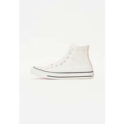 Afbeelding van Converse Chuck Taylor ALL STAR Sneakers hoog, Dames, Maat: 40, Egret/summit pink/black Kunststof/ textiel