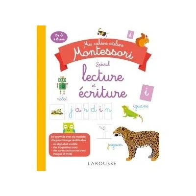 Image de Mes cahiers ateliers montessori lecture écriture