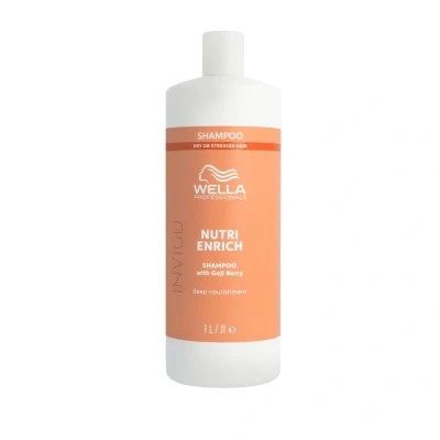 Afbeelding van Wella Invigo Nutri Enrich Shampoo Droog Haar 1000ml Haibu by Kapperskorting.com
