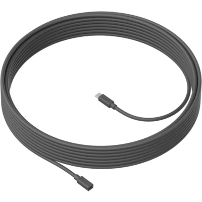 Afbeelding van Logitech microfoon verlengkabel, ConferenceCam MEETUP Expansion, 10m, zwart