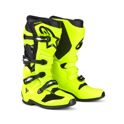 Afbeelding van Alpinestars Tech 7 Crosslaarzen Fluor Geel / Zwart maat 9 = 43