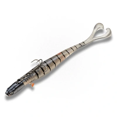 Afbeelding van LMAB Drunk Shooter Crystal Carl Pelagic Softbait #1/0 (25cm) (95g) Shad