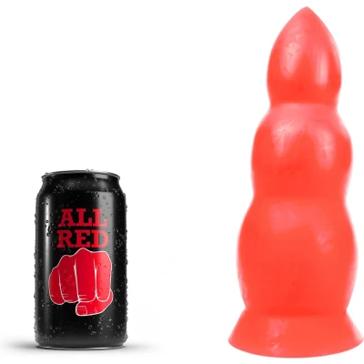 Afbeelding van All Red Dildo 23 x 8 cm rood