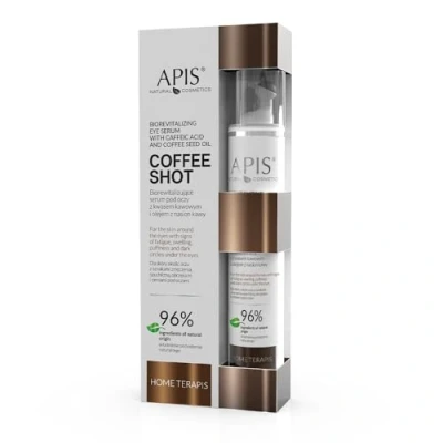 Afbeelding van Coffee Shot bio revitaliserend oogserum met koffiezuur en koffiezaadolie 10ml