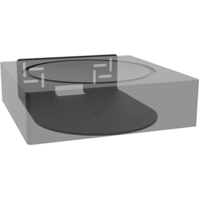 Afbeelding van Cavus CMAMPH Horizontale Muurbeugel voor Sonos Amp wit