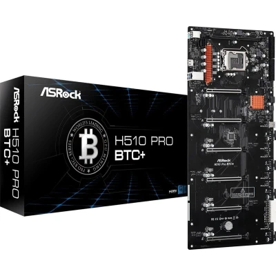 Afbeelding van ASRock H510 Pro BTC+ Intel LGA 1200 moederbord