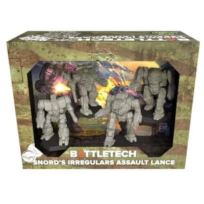 Afbeelding van Catalyst Game Labs BattleTech Snord&#039;s Irregulars Assault Lance Miniatuur Engelse versie