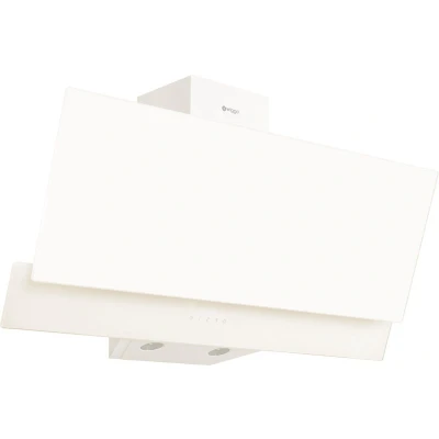Afbeelding van Wiggo WE E923G(C) Schuine Afzuigkap 90cm Creme Dubbel Glas