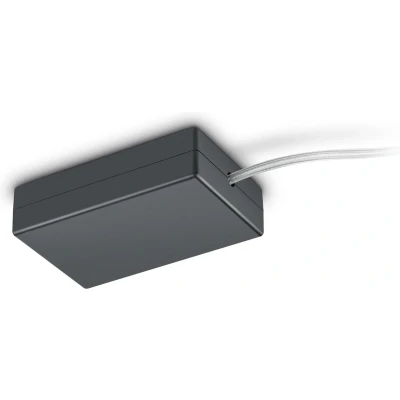Afbeelding van Spanningsrail Voedingsconnector Flexibel DUOLINE 2 Fase Mat Zwart