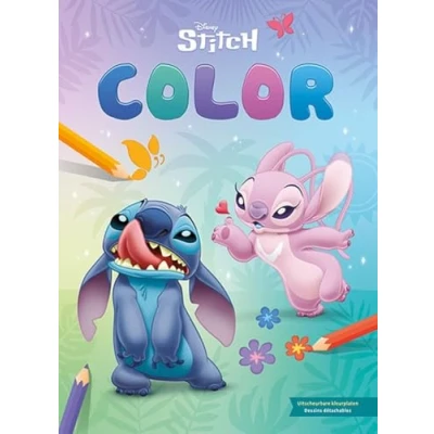 Afbeelding van Disney Color Stitch kleurblok / bloc de coloriage