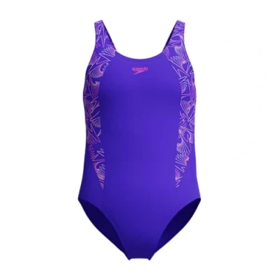 Afbeelding van Speedo Maillot de bain HyperBoom Splice Muscleback Fille Indigo Glow 5 6 ans