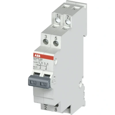 Afbeelding van ABB 2CCA703030R0001 Groepenschakelaar 16 A 2x wisselcontact 250 V/AC