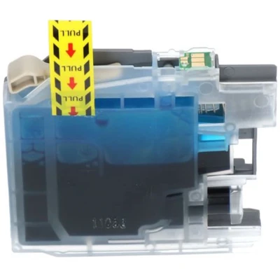 Afbeelding van Huismerk Brother LC 123C Inktcartridge Cyaan