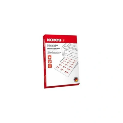 Image de Kores Etiquette universelle, 210 x 148 mm, blanc
