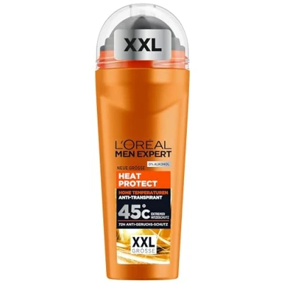 Afbeelding van L&#039;Oréal Men Expert XXL deodorant voor heren, roll on tegen zweetgeur, zweet en okselvocht, mannen bij hoge temperaturen