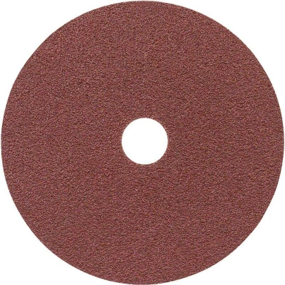 Image de BOSCH 2608606919 patin de ponçage en fibre R444 Expert pour métal, diamètre 100 mm, grain 80