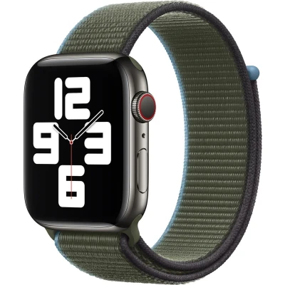 Afbeelding van Apple origineel Sport Loop Watch 38mm / 40mm 41mm Inverness Green MYA12ZM/A