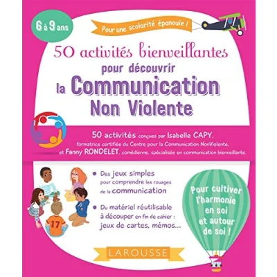 Afbeelding van 50 ACTIVITES BIENVEILLANTES POUR APPRENDRE LA COMMUNICATION