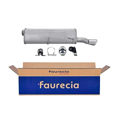 Afbeelding van HELLA 8LD 366 032 901 Einddemper Achter Met aanbouwdelen PEUGEOT: 307 Hatchback